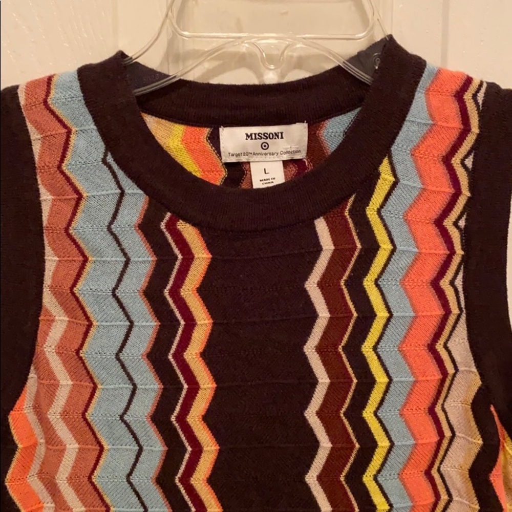 NWT; Missoni for Target zig zag chevron dress - Picture 6 of 15